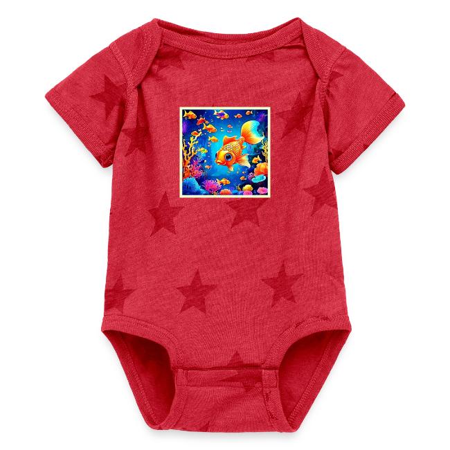Vibrant Underwater Fish World Design