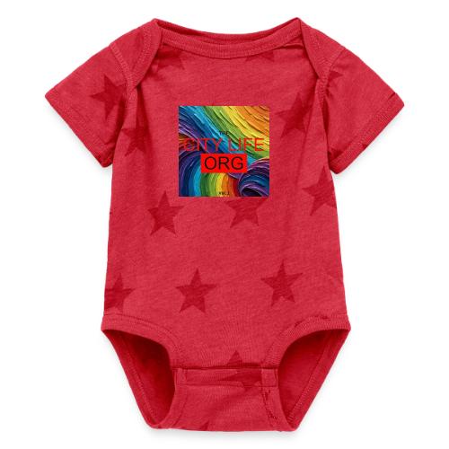 CIty Life Org Vol. 1 - Baby 5 Star Print One Piece