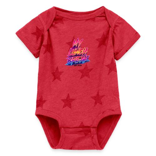 MLB 226 Retro - Baby 5 Star Print One Piece