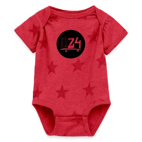 024 - Baby 5 Star Print One Piece