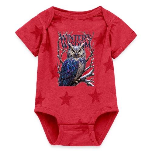 Crystalized Forest Owl T-Shirt - Baby 5 Star Print One Piece