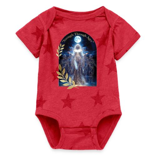 Women's Day Legacy T Shirt, Empowerment Gift 2026 - Baby 5 Star Print One Piece