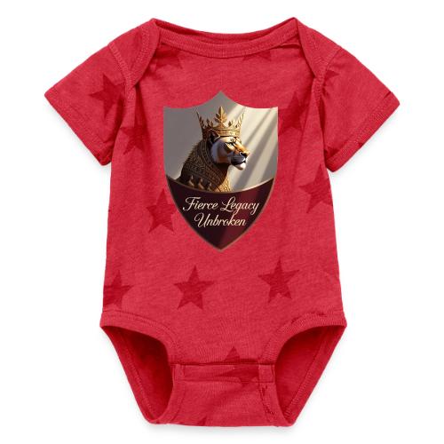 Women's Day Legacy T Shirt, Empowerment Gift 2026 - Baby 5 Star Print One Piece