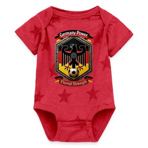 Germany Eagle Power T-Shirt, Flag Pride Gift - Baby 5 Star Print One Piece