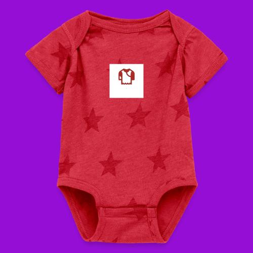 Logo - Baby 5 Star Print One Piece