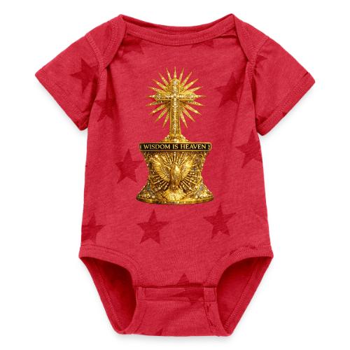 Wisdom is Heaven - Baby 5 Star Print One Piece