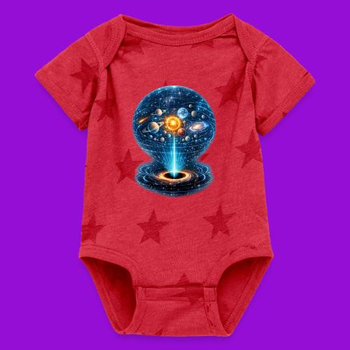 Holographic Universe - Baby 5 Star Print One Piece