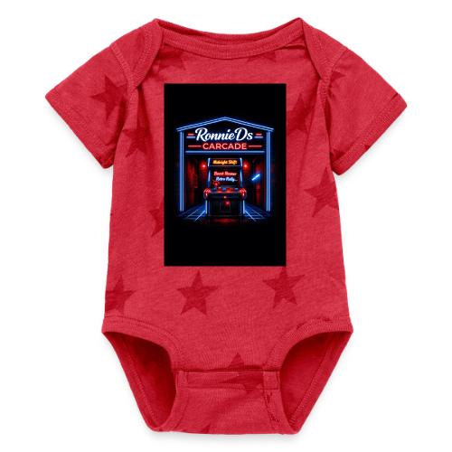 Carcadelogo3 - Baby 5 Star Print One Piece