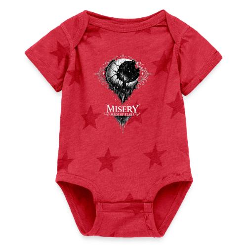 Misery made of stars - Baby 5 Star Print One Piece