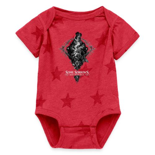 Wilted Rose Turning | Some sorrows don't echo back - Baby 5 Star Print One Piece