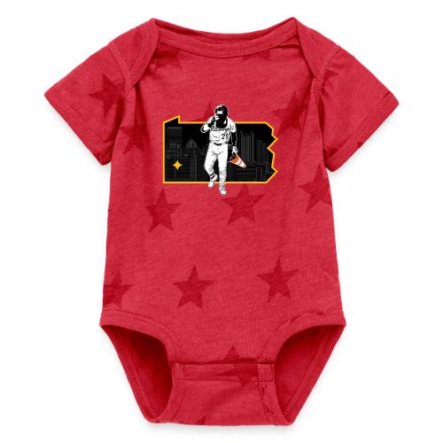 Fear The Cone (Light) - Baby 5 Star Print One Piece