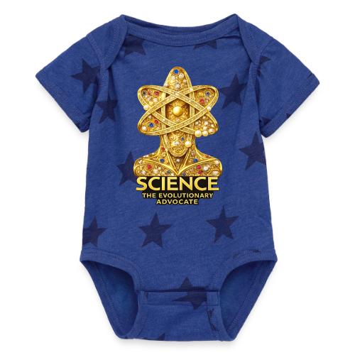 Science the Evolutionary Advocate - Baby 5 Star Print One Piece