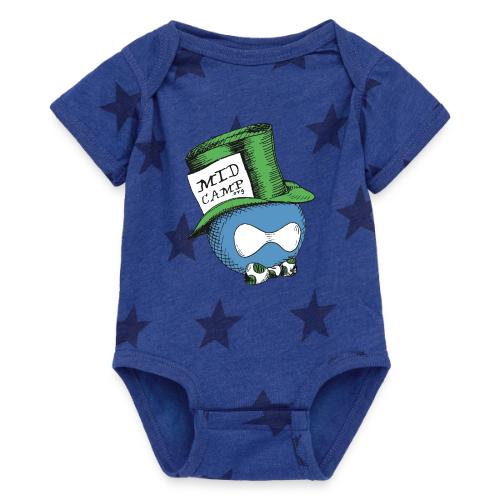 MidCamp Hatter - Green - Baby 5 Star Print One Piece