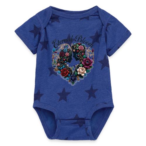 Eternal Bloom Embrace T-Shirt - Baby 5 Star Print One Piece
