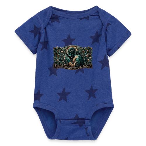 Easter Not My Will Gethsemane T Shirt, Bro Gift - Baby 5 Star Print One Piece