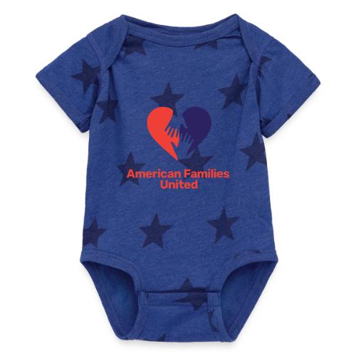 Ashley's Fav Sweatshirt - Baby 5 Star Print One Piece