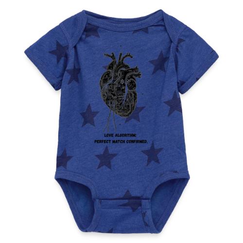 Love Algorithm T-Shirt - Baby 5 Star Print One Piece