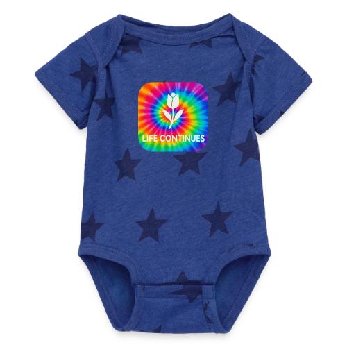 Logo - Baby 5 Star Print One Piece