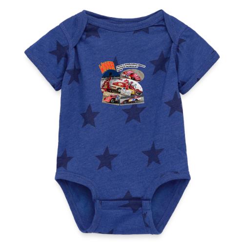 Jonathan Taylor Eldora Speedway FFN#1 Design 1 - Baby 5 Star Print One Piece