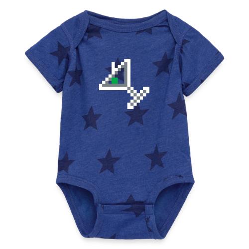 item martini - Baby 5 Star Print One Piece