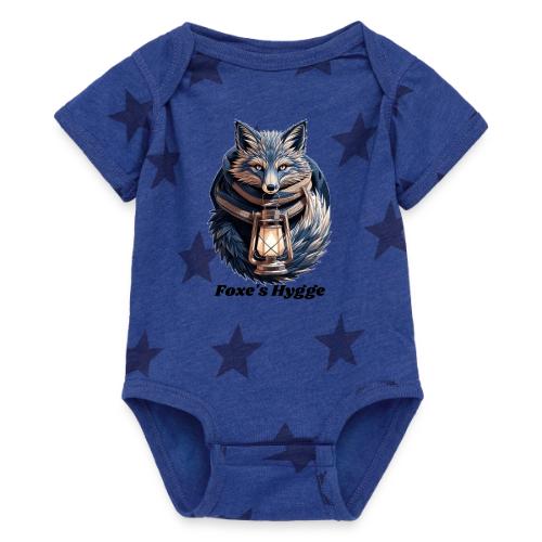 Hygge Ember Fox T-Shirt - Baby 5 Star Print One Piece