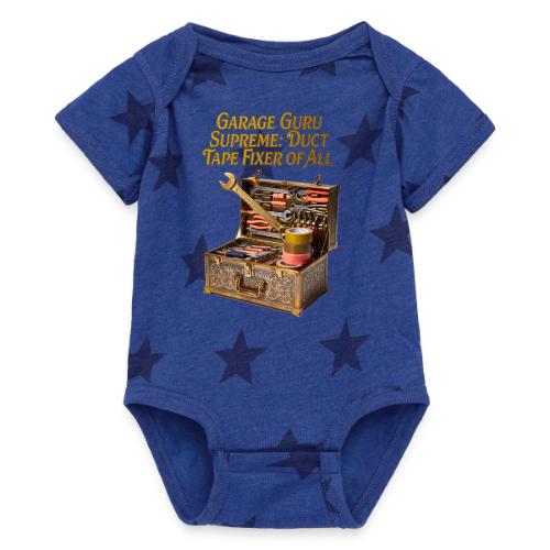 Garage Guru T Shirt - Baby 5 Star Print One Piece