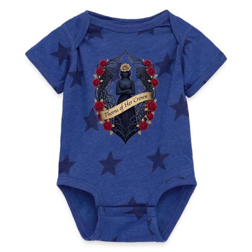 Women’s Day Thorn Crown T Shirt, Gift for Sister - Baby 5 Star Print One Piece