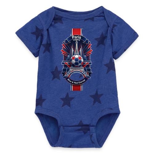 Paris Tower Legacy T Shirt, Soccer City Pride Gift - Baby 5 Star Print One Piece