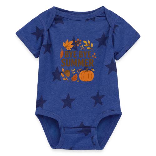 Bye Bye Summer - Baby 5 Star Print One Piece