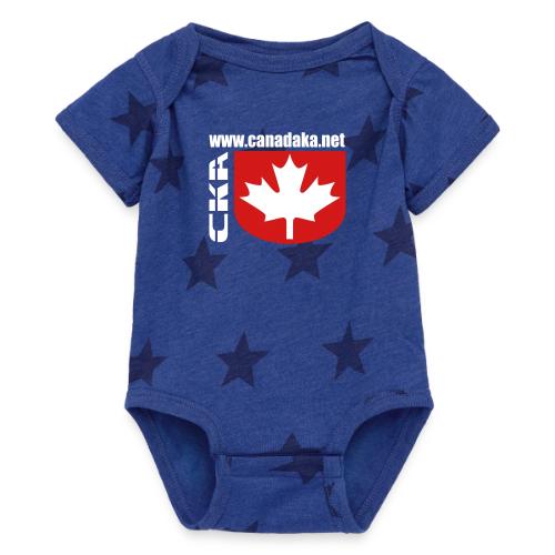 CKA Back 2 - Baby 5 Star Print One Piece