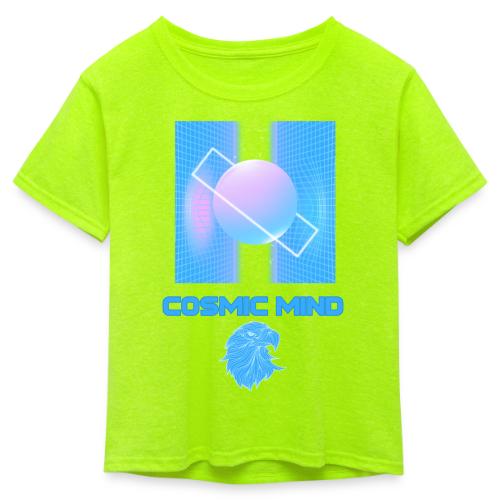 Cosmic Mind - Kid's 50/50 Neon T-Shirt