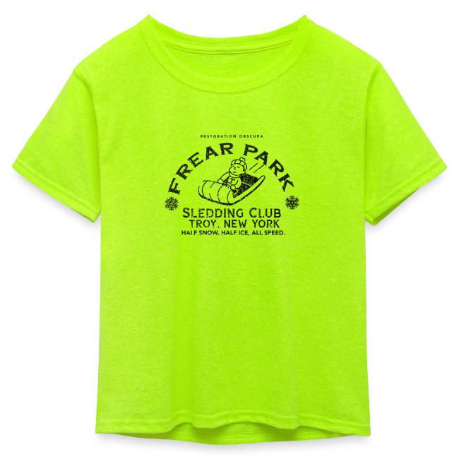 RO Frear Park Sledding Club Distressed Dark