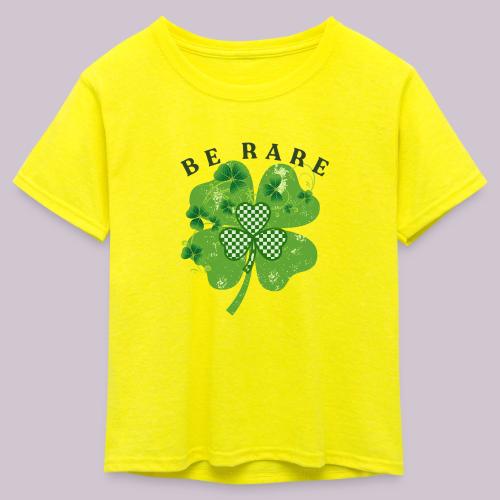 BE RARE - Kid's 50/50 Neon T-Shirt