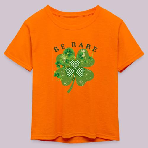 BE RARE - Kid's 50/50 Neon T-Shirt