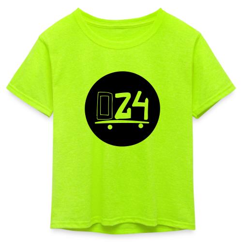 024 - Kid's 50/50 Neon T-Shirt