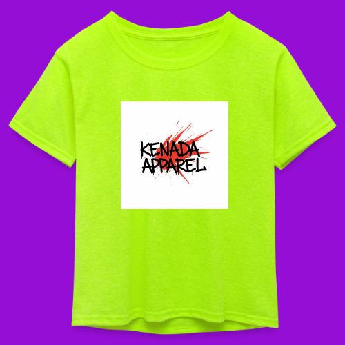 Kenada Apparel graffiti splash - Kid's 50/50 Neon T-Shirt