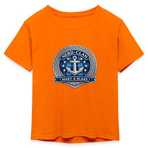 THE NERDCLAN - Kid's 50/50 Neon T-Shirt