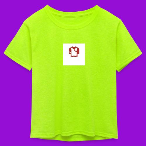 Logo - Kid's 50/50 Neon T-Shirt