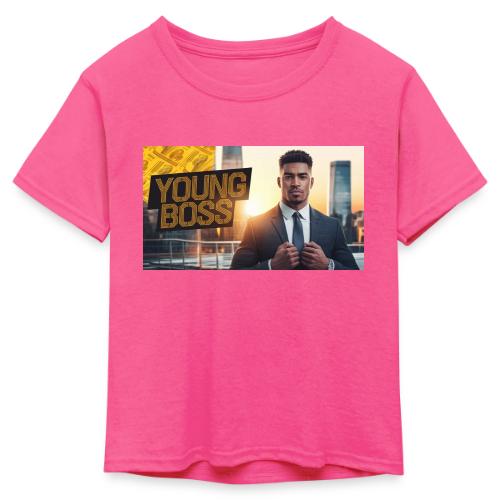 vidiq thumbnail 5 - Kid's 50/50 Neon T-Shirt