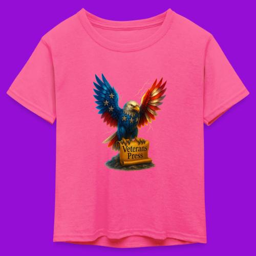Veterans Press - Kid's 50/50 Neon T-Shirt