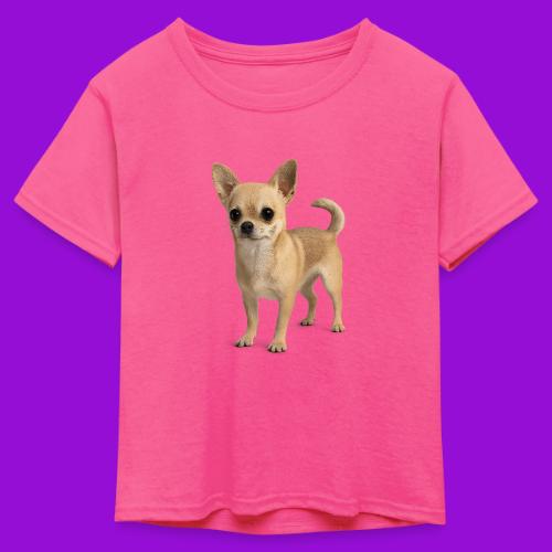 Chihuahua - Kid's 50/50 Neon T-Shirt