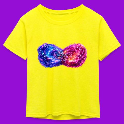 Atom - Kid's 50/50 Neon T-Shirt