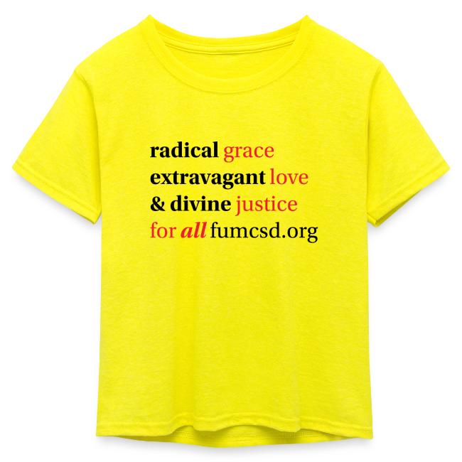 Grace. Love. Justice. serif font