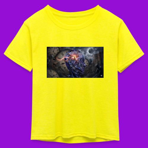Hey You - Kid's 50/50 Neon T-Shirt