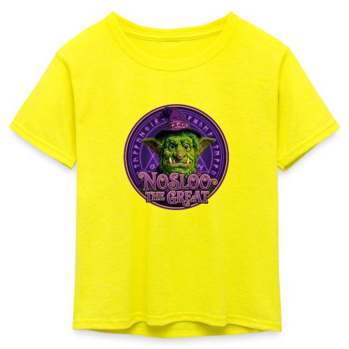 Nosloo the Great - Kid's 50/50 Neon T-Shirt