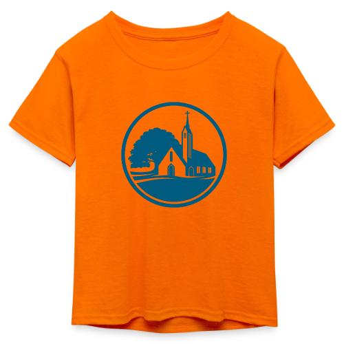 ELC Emblem Round - Kid's 50/50 Neon T-Shirt