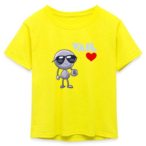 Smoon City_Vail - Kid's 50/50 Neon T-Shirt