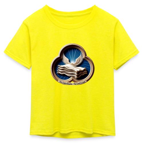 Easter The Cloth Remains T Shirt, Empty Tomb Gift - Kid's 50/50 Neon T-Shirt