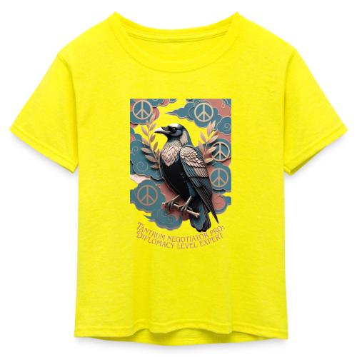 Raven Tantrum Mediator T Shirt - Kid's 50/50 Neon T-Shirt