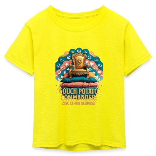 Dad Tax Collector T Shirt - Kid's 50/50 Neon T-Shirt
